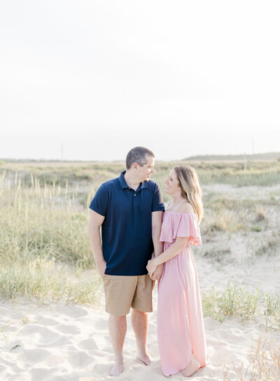 Felicia & Jacob’s Nags Head Couples Session // Outer Banks Engagement Photographer