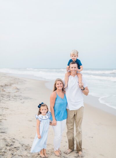 Bayliss Family’s Nags Head Family Portraits // Outer Banks Family Photographer