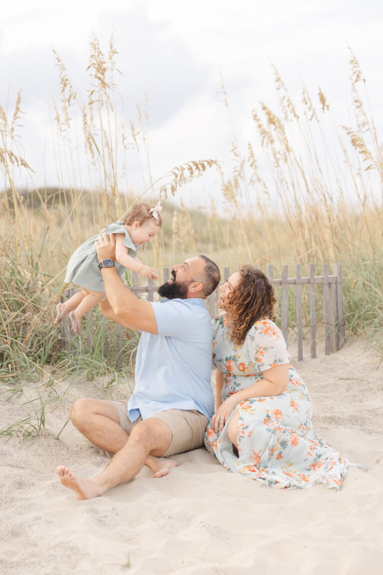 Outer Banks Family Photographer / Flannigan Family Beach Portraits