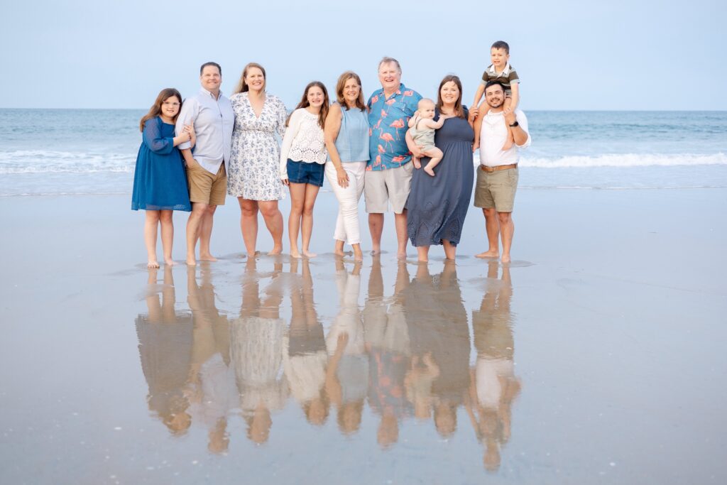 OBX Extended Family Beach Portraits / Outer Banks Family Photographer